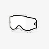 100% ARMEGA / ARMATIC replacement DUAL PANE CLEAR lens - eyeglass lens