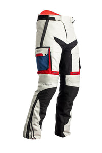 RST Pro Series Adventure-X CE moterims kelnės tekstilinė - Ice/mėlyna/raudona