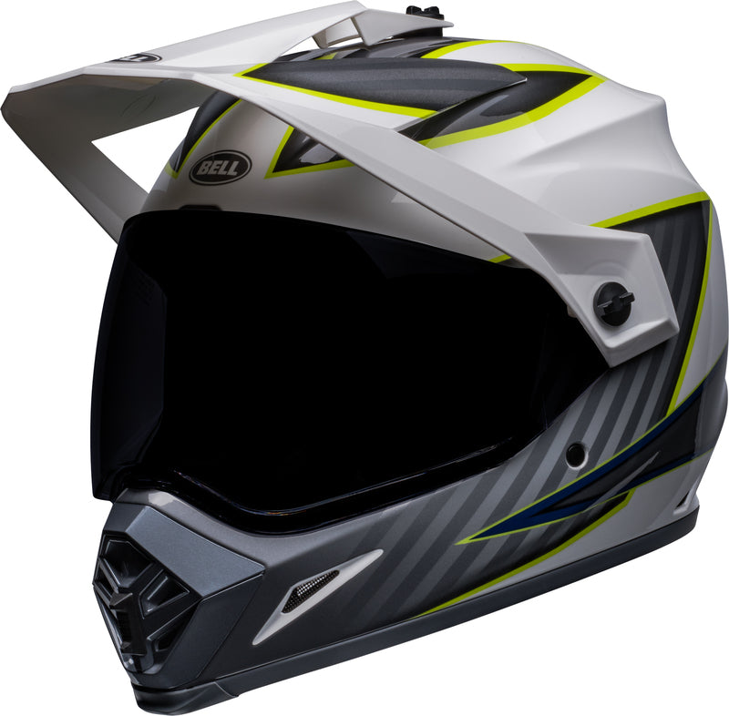 Bell MX-9 Adventure Mips Dalton šalmas - balta/ryški geltona