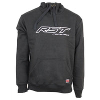 RST Race Dept Logo džemperis su gobtuvu - juoda