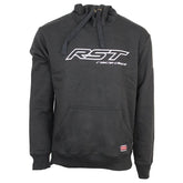 RST Race Dept Logo džemperis su gobtuvu - juoda