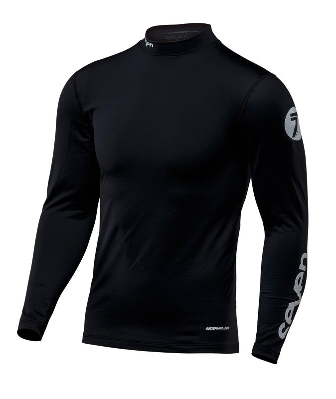 Seven MX Zero Compressions jaunimui motokroso marškinėliai - juoda