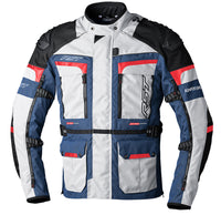 RST Pro Series Adventure-X CE moterims striukė tekstilinė - sidabrinė/mėlyna/raudona
