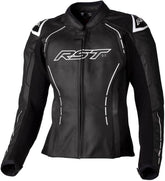 RST moterims S1 CE odinė striukė - juoda/balta