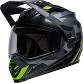 Bell MX-9 Adventure MIPS šalmas - Alpine blizgi metalinė pilka/kamufliažas