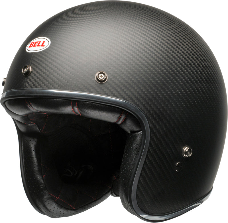 Bell Custom 500 Carbon šalmas - matinė juoda