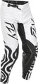 Fly Racing Evolution DST L.E. Abyss kelnės - balta/juoda