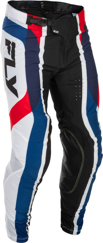 Fly Racing Lite Glory Special Edition kelnės - raudona/balta/mėlyna