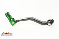ACCEL aliumininė pavarų perjungimo svirtis KAWASAKI KX 60 '85-'02 KX 80/85 '91-'25 juoda KON
