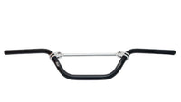 ACCEL aliumininis vairas su skersiniu PIT BIKE 'L' juodas plotis 734MM aukštis 171MM