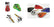 ACCEL keičiamos ENDURO rankų apsaugų plokštelės juodos HGS 01,02,05,06,07 komplektas 2 vnt.