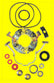 ARROWHEAD starterio remonto komplektas SUZUKI GS 400/450/550/750/850/1000 YAMAHA FZR 1000