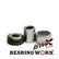 BEARING WORX galinio amortizatoriaus apatinio guolio tvirtinimo remonto komplektas KAWASAKI KX 125