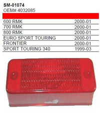 SPI SNOW galinio žibinto gaubtas SNOW POLARIS OEM 4032085 sniego motociklui