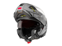 MODULAR HELMET SCHUBERTH C5 ECE DEKOR GLOBE GRAY