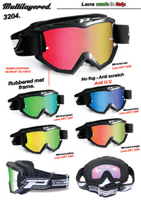 PROGRIP akiniai PG3204-184 DARK SIDE matiniai juodi, geltonas veidrodinis ANTISCRATCH NO stikliukas PG3247