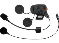 SENA motociklo interkomas SMH5 BLUETOOTH 3.0 400M su universaliu mikrofonų komplektu 2 ZESTA