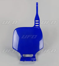 UFO priekinė numerio lentelė YAMAHA YZ 80 '93-'02 YZ 85 '03-'14 mėlyna