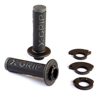 X-GRIP BRAAAAP LOCK-ON rankenėlės su akceleratoriaus adapteriais pilkos