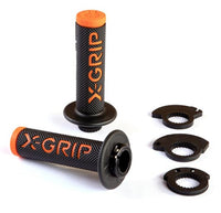 X-GRIP BRAAAAP LOCK-ON rankenėlės su akceleratoriaus adapteriais oranžinės