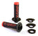 X-GRIP BRAAAAP LOCK-ON rankenėlės su akceleratoriaus adapteriais raudonos