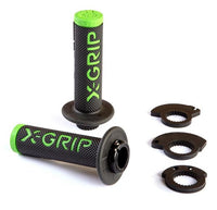 X-GRIP BRAAAAP LOCK-ON rankenėlės su akceleratoriaus adapteriais žalios